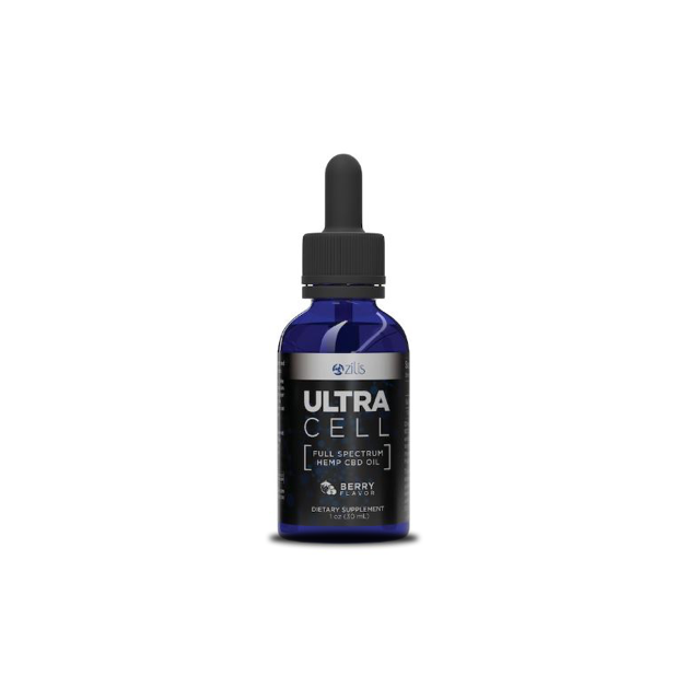 UltraCell Full Spectrum Hemp CBD Oil Berry 1oz (30mL)