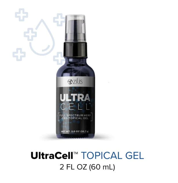 Zilis UltraCell | Full Spectrum Hemp CBD Topical 2oz | Complete